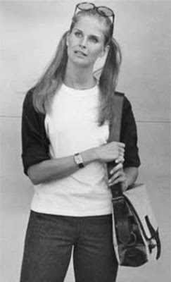 Yes, Candice Bergen was a model, but she was also a favorite guest